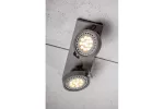 OPRAWA SUFITOWA WALLY, 4304, AC220-240V, 50/60 Hz, IP20 , 2*GU10, ES111, PODWÓJNA, GRAFITOWA