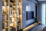 PROFIL ALUMINIOWY LED KĄTOWY - NABIJANY, DWUSTRONNY GLAX SILVER L=3007 mm