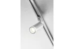 OPRAWA NA SZYNOPRZEWÓD 1-FAZOWY, SOLIS 2, 55x210mm, max.250V, GU10, max.20W, IP20, OKRĄGŁA, BIAŁA
