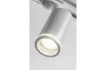 OPRAWA NA SZYNOPRZEWÓD 1-FAZOWY, SOLIS 2, 55x210mm, max.250V, GU10, max.20W, IP20, OKRĄGŁA, BIAŁA