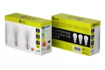 G-TECH ŹRÓDŁO ŚWIATŁA LED, 3pcs., A-G, A60, 3000K, E27, 12,0W, AC220-240V, 200°, 1160lm, 104mA