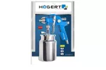 Pistolet lakierniczy H.V.L.P dolny zbiornik 1000ml