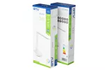 LAMPKA BIURKOWA IZUKA LED, 6W, 400lm, AC220-240V, 50/60Hz, CCT, ŁADOWARKA INDUKCYJNA, BIAŁY