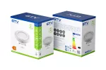 ŹRÓDŁO ŚWIATŁA LED, A-G, AR111, 4000K, G53, 12,5W, DC12V, 120°, 1250lm, BIAŁY