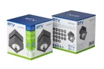 Oprawa LED BIANCO, 15W, 1500lm, AC220-240V, 50/60 Hz, PF>0,5, Ra≥80, IP20, IK06, 36°, 4000K, KWADRAT, CZARNY