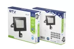 NAŚWIETLACZ LED iNEXT Z CZUJNIKIEM RUCHU, 50W, 4000lm AC220-240V, 50/60 Hz, PF>0,9, RA>80, IP65, 120°, 6400K, CZARNY