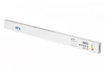 OPRAWA ZWIESZANA LED LIVIA, 40W, 3600lm, AC220-240V, 50-60Hz, 100°, RA>80, IP20, AL/PC, 4000K, 120cm, CZARNA