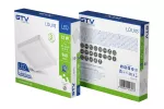 OPRAWA LED LOUIS TYPU DOWNLIGHT, IP54, 12W, 960lm, AC176-264V, 50/60Hz, 120°, 4000K, NATYNKOWA, KWADRAT