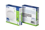 OPRAWA LED LOUIS TYPU DOWNLIGHT, IP54, 6W, 480lm, AC176-264V, 50/60Hz, 120°, 4000K,NATYNKOWA, OKRĄGŁA