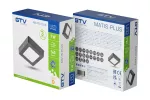 OPRAWA LED MATIS PLUS, DOWNLIGHT, 7W, CZARNA, 3000K, 560lm, AC220-240V, NATYNKOWA, IP20, 120°