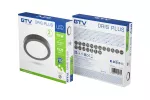 OPRAWA LED ORIS PLUS, DOWNLIGHT, 19W, CZARNA, 4000K, 1520lm, AC220-240V, NATYNKOWA, IP20, 120°