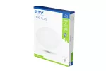 OPRAWA LED ORIS PLUS TYPU DOWNLIGHT, IP44, 19W, 1520lm, AC220-240V, 50/60Hz, 120°, 4000K, WPUSZCZANA, BIAŁY