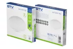 PLAFONIERA SATURN BIS LED, Ø475mm, 4000K, 48W, 4020lm, AC180-250V, 50/60 Hz, PF>0,9, IP54, 3y