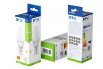 ŹRÓDŁO ŚWIATŁA LED, CERAMIC, A-G, C37, 3000K, E14, 10,0W, AC180-250V, 160°, 1000lm, 80mA, 3y