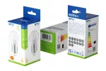 ŹRÓDŁO ŚWIATŁA LED, A-G, B45C, SMD 2835, 3000K, E27, 3,0W, AC220-240V, 160°, 255lm, 33mA