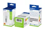 ŹRÓDŁO ŚWIATŁA LED, A-G, B45B, SMD 2835, 4000K, E14, 3,0W, AC220-240V, 160°, 255lm, 33mA