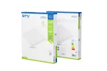 OPRAWA LED SORA TYPU DOWNLIGHT, IP54, 24W, 2400lm, AC220-240V, 50/60Hz, 120°, 4000K, WPUSZCZANA, KWADRAT