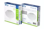 PLAFONIERA STARS BIS LED, Ø330mm, 4000K, 24W, 1920lm, AC180-250V, 50/60 Hz, PF>0,5, IP54, 3y