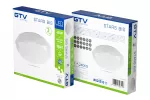 PLAFONIERA STARS BIS LED, Ø480mm, 4000K, 48W, 3840lm, AC180-250V, 50/60 Hz, PF>0,9, IP54, 3y