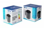 OPRAWA ŚCIENNA  CAMPIONE, ALUMINIUM, G9, IP20, max. 40W, IP20, OKRĄGŁA, CZARNA