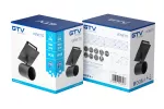 OPRAWA SUFITOWA VENETO, IP20, max. 20W, 1 x GU10, OKRĄGŁA, CZARNA