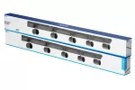 OPRAWA SUFITOWA VENETO, IP20, max. 20W, 5 x GU10, OKRĄGŁA, CZARNA