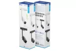 OPRAWA NA SZYNOPRZEWÓD 1-FAZOWY, GROSSO, GU10, max.20W, AC220-240V, 50/60Hz, IP20, KWADRAT, CZARNY