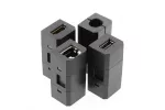 PRZEDŁUŻACZ BIURKOWY WPUSZCZANY CHARGER PLUS, 1 GNIAZDO SCHUKO, USB A+C, WYMIENNE: USB-A, HDMI, RJ45,PRZEWÓD 1,5mb, CZARNY