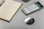 ŁADOWARKA BEZPRZEWODOWA LUX ZASILACZEM, PRZEWÓD USB 2m