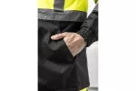 LEDA kurtka ostrzegawcza parka ocieplana żółty 2XL