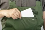 RUWER ogrodniczki ochronne ciemnozielone S (48)