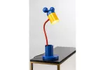LAMPKA BIURKOWA MOUSE, 5495, max.250V, 50/60Hz, 1*E27, max.25 W,   śr.8 cm, IP20, GRANATOWO/ŻÓŁTY