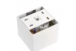 OPRAWA LED ARTEMIDA, 20W, 1920lm, AC220-240V, 50/60 Hz, PF>0,9, Ra≥80, IP20, IK08, 4000K, 38°, KWADRAT, BIAŁY