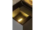 OPRAWA LED MISSOURI-O, 7W, 540lm, AC220-240V, 50/60 Hz, PF>0,5, Ra≥80, IP54, IK08, 4000K, KWADRAT, CZARNY