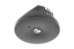 OPRAWA AWARYJNA OGLA LED, 3W, 200lm, AC220-240V, 50-60Hz, IP20, 6400K, 3h, JEDNOZADANIOWA, PRZYCISK TEST, bez CNBOP, CZARNA