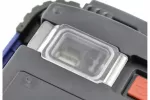 NAŚWIETLACZ LED Z AKUMULATOREM ONYX 10W, 800lm, AC220-240V, 50/60 Hz, PF>0,5, RA>80, IP54, 120°, 6400K, NIEBIESKI