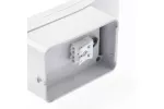 OPRAWA PARIS LED Z CZUJNIKIEM RUCHU, 10W, 900lm, IP54, AC220-240V, 50/60Hz, 140°, 4000K, BIAŁA