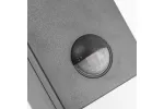 OPRAWA PARIS LED Z CZUJNIKIEM RUCHU, 10W, 900lm, IP54, AC220-240V, 50/60Hz, 140°, 4000K, CZARNA