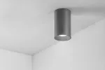 OPRAWA LED PRIME, 10W, 1000lm, AC220-240V, 50/60 Hz, PF>0,5, Ra≥80, IP20, IK06, 36°, 4000K, SZARY