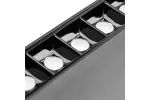 OPRAWA ZWIESZANA LED VILANA 42W (30W+12W), 4000K, RA>80, 220-240VAC, 48/120°, UGR<19, 120cm, CZARNA