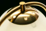 LAMPA PODŁOGOWA CIKLOP F, 9737, AC220-240V, 50/60Hz, 1*E27, IP20, ŚR. 25 cm, POJEDYNCZA, ZŁOTA
