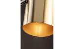 LAMPA PODŁOGOWA MOUSE, 0086, max.250V, 50/60Hz, 1*E27,  max.25 W, IP20, śr.8 cm, CZARNAO/ZŁOTA