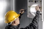 LATARKA KIESZONKOWA SOS ZOOM NA BATERIE 3XAAA 1,5 V, 5W, 300lm, 6400K, 200m, IP44, CZARNA