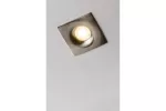 SUFITOWA OPRAWA PUNKTOWA AURORA, IP20, KWADRATOWA, SATYNA