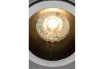 SUFITOWA OPRAWA PUNKTOWA ELVA, IP54, OKRĄGŁA, Ø85x45mm, BIAŁA/CZARNA