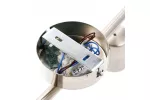OPRAWA ŚCIENNA ARALIA, AC220-240V, 50/60 Hz, G9, max.20W, IP20, POJEDYNCZA, CZARNA