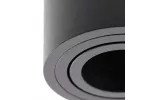 OPRAWA SUFITOWA AVEIRO DUO, ALUMINIUM, 160x80x85mm, IP20, max. 20W*2, OKRĄGŁA, CZARNA