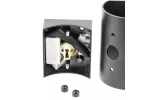 OPRAWA ŚCIENNA  CAMPIONE II, G9, IP20, max. 40W, IP20, max. 250V, 50/60 Hz, OKRĄGŁA, CZARNA