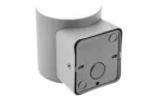 OPRAWA OGRODOWA CORTA-AU PIR, E27, MAX.25W, IP44, AC220-240V, 50-60Hz, KINKIET PROSTY GÓRNY, GRAFIT
