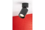 OPRAWA SUFITOWA FARGO 2, ALUMINIUM,, 70x166mm, IP20, max 20W, OKRĄGŁA, CZARNA